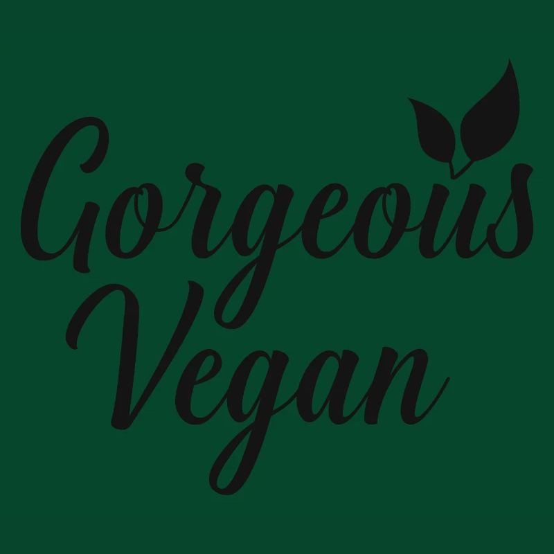 Gorgeous vegan