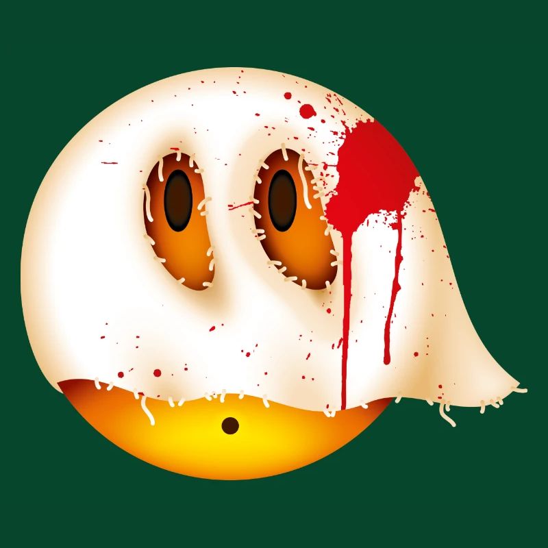 Smiley Glossy Bloody Ghost