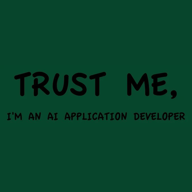 Croyez-moi, je suis un développeur d’applications d’IA monochrome