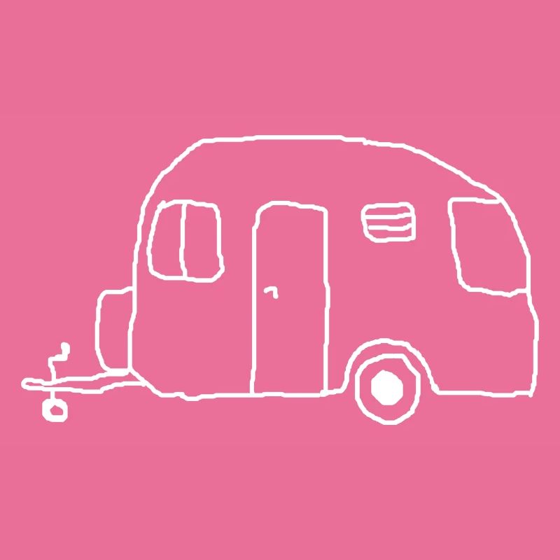 wohnwagen zeichnung