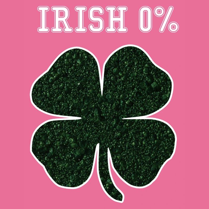 Graphique zéro % de la Saint-Patrick irlandaise T-