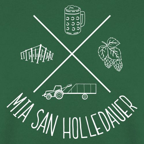 MiaSanHolledauer_dunkel - Unisex Pullover