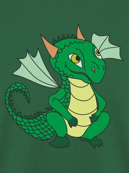 Süßer kleiner Drache