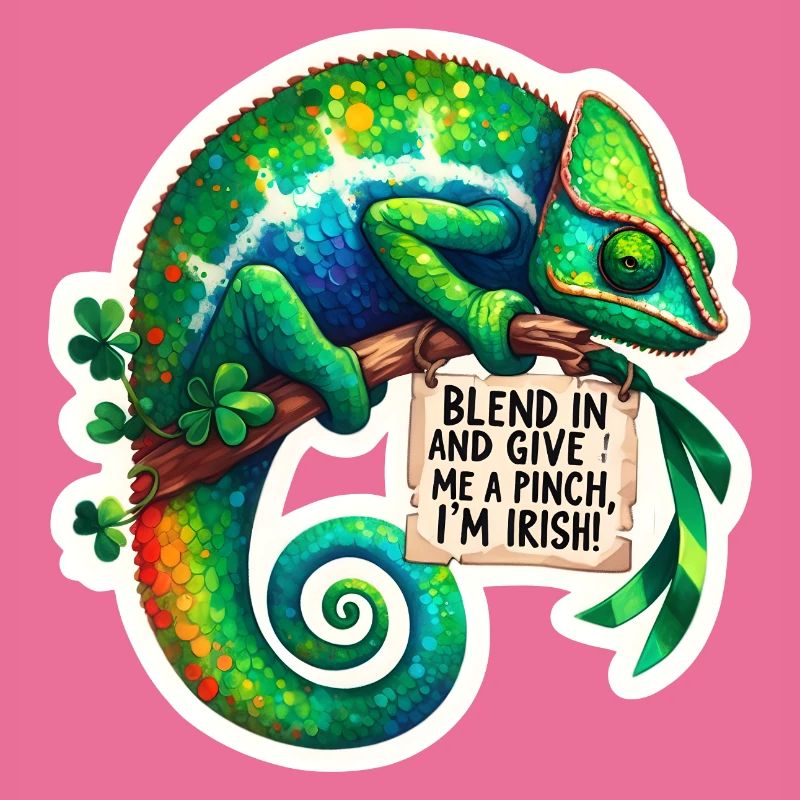 Gib mir eine Prise, ich bin ein irisches Chamäleon