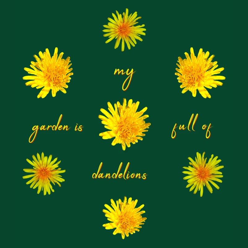 dandelions garden