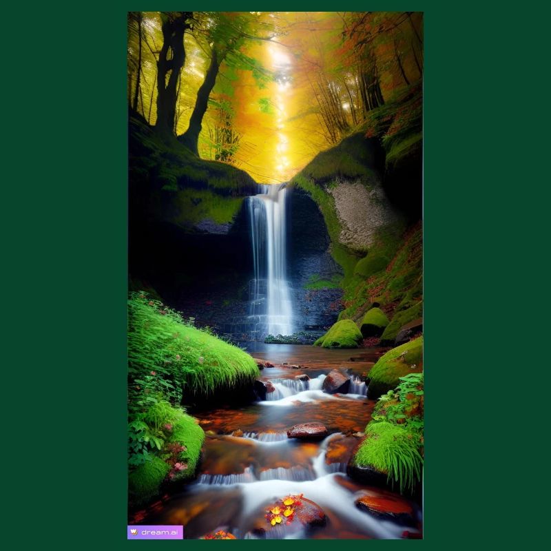 Natur Wasserfall
