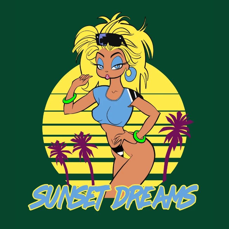 Sunset Dreams Pinup Pink