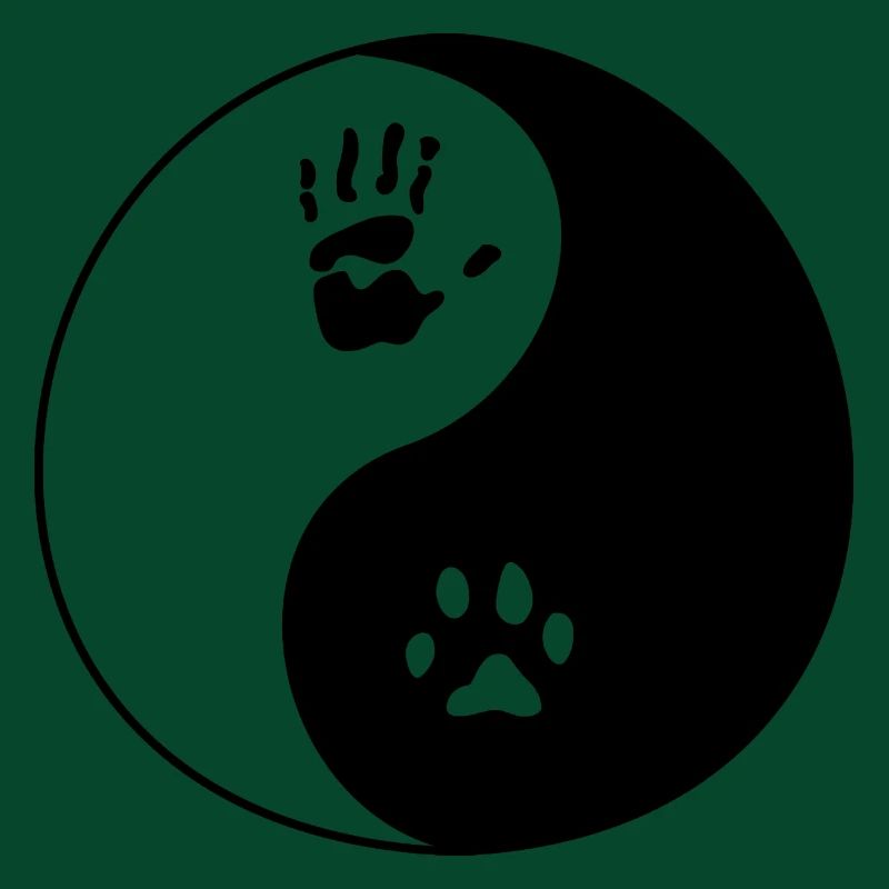 Dog Human Imprint