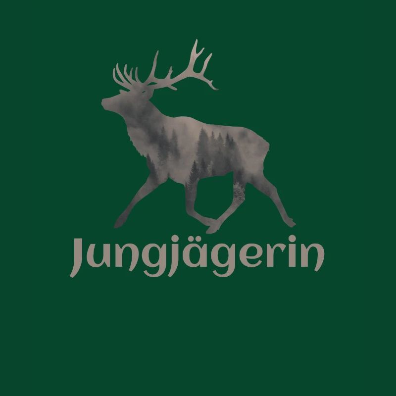 Hirsch - Jungjägerin