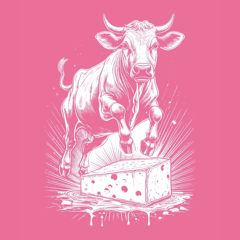 Käse-Kuh-Freude – Schweiz-Shirt