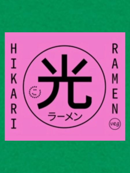 Ramen Restaurant Logo Pink