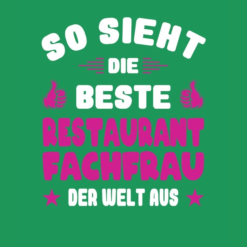 Restaurant Fachfrau Abschluss Geschenk