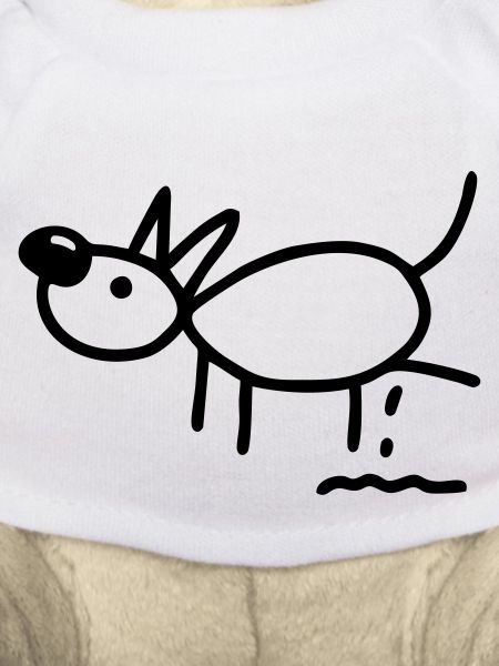 Hund pinkelt