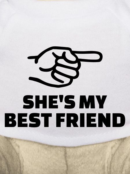 She's my best friend