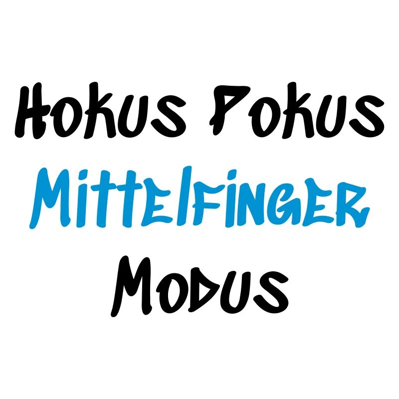 Hokus Pokus Mittelfinger