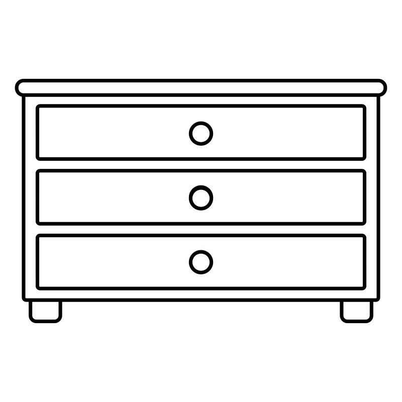 Tiroirs de meubles Commode Design