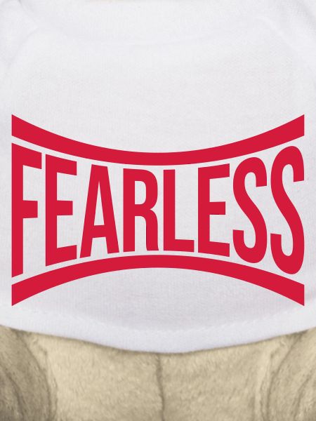 fearless Text Quote Design