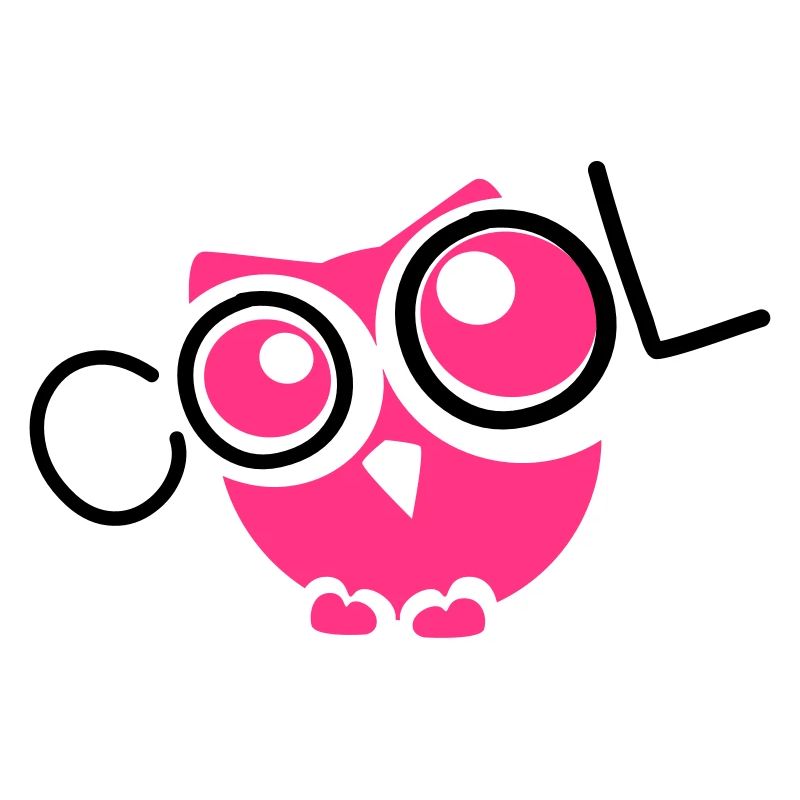 cool Eule pink Stimmung Laune Party