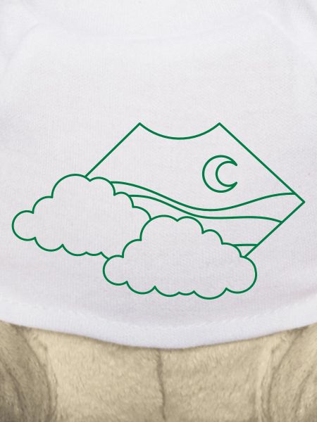 BOHO cloud above moon