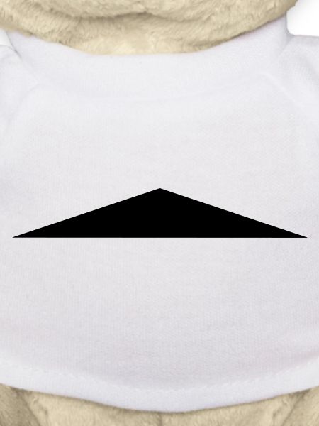 Triangle isocèle / / plat
