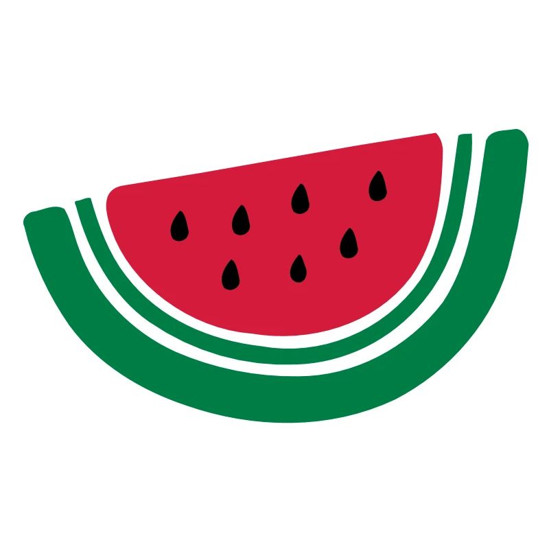 Hälfte Wassermelone Obst-2