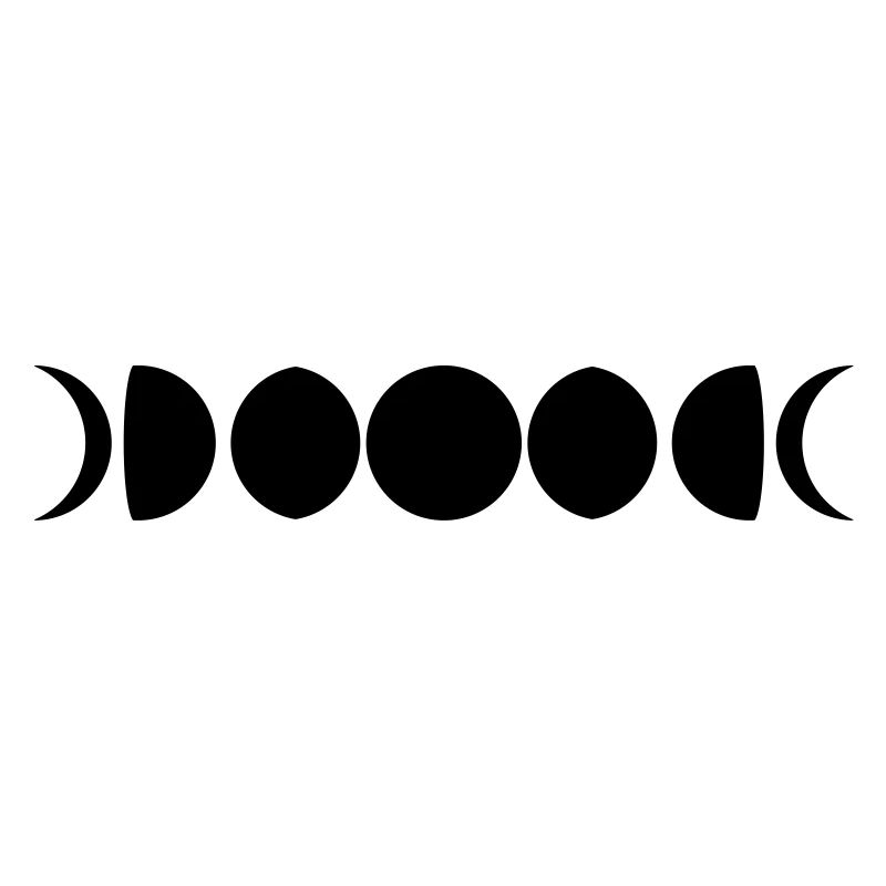 night symbol moon live crescent full moon sickle