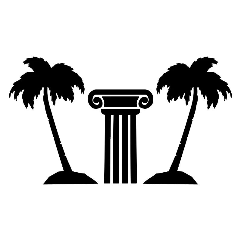 Palm Tree Column