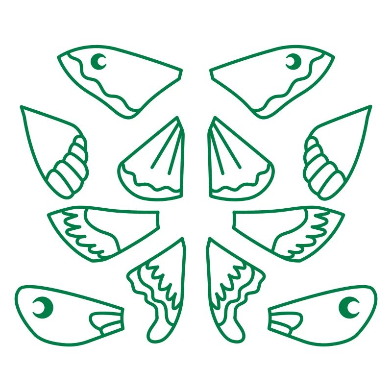 Sélection d’ailes de papillon de nuit