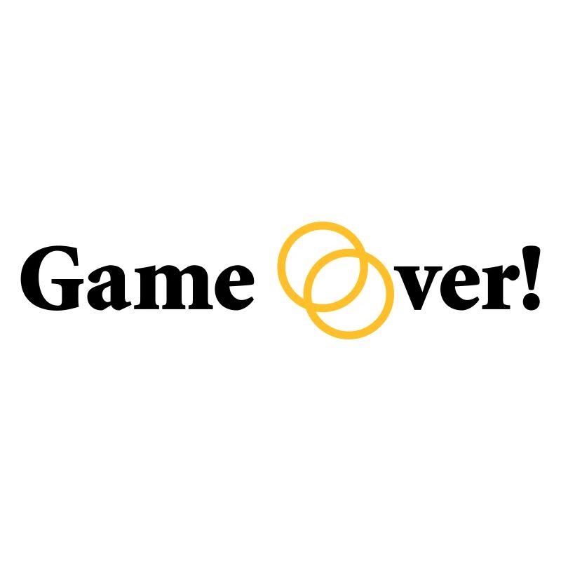 Game over Hochzeit Ehepaar Braut Bräutigam Ehering