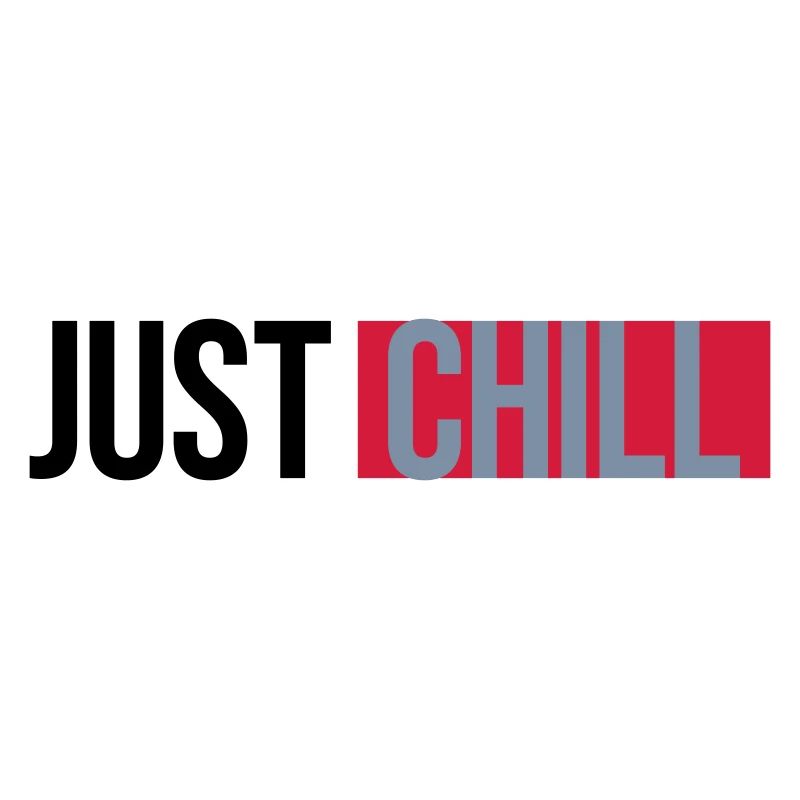 Just Chill Text Logo
