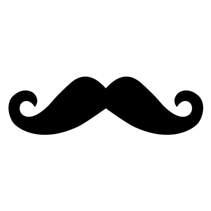 Handlebar mustache