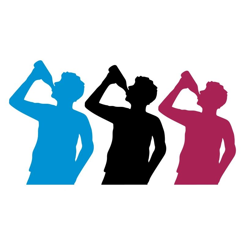 3 amis buvant de la bière