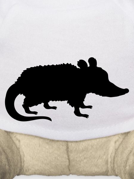 Silhouette Opossum Design