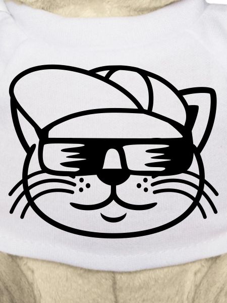 Cool Sunglasses Cat Face