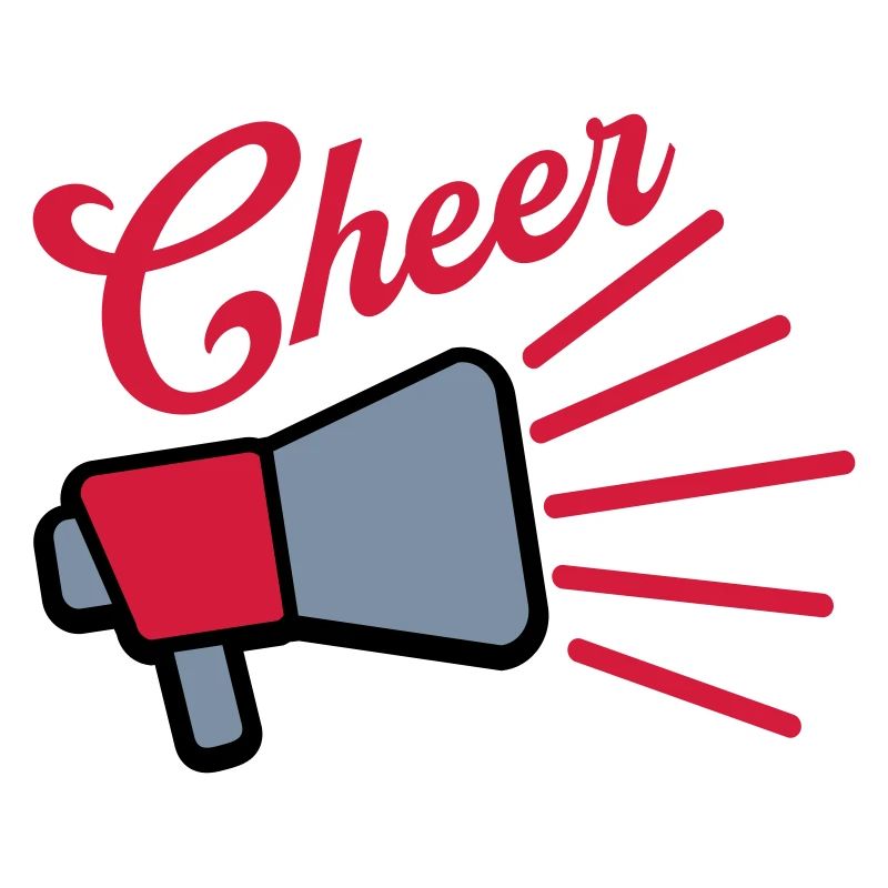 Symbole de parole du mégaphone Cheer