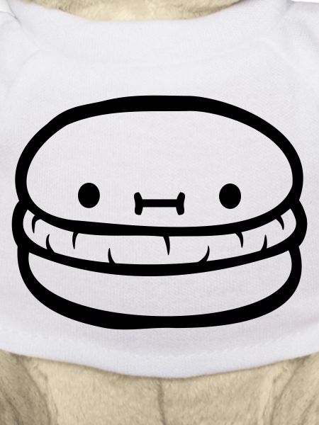 Burger cute face