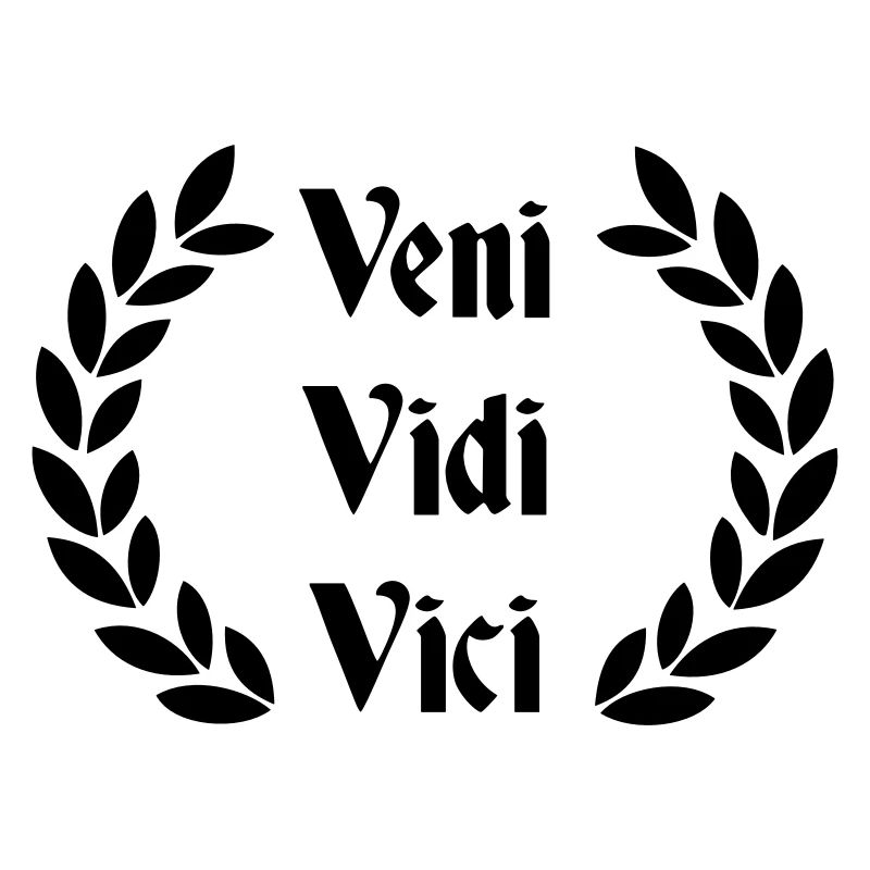 Veni Vidi Vici - lateinischer Spruch