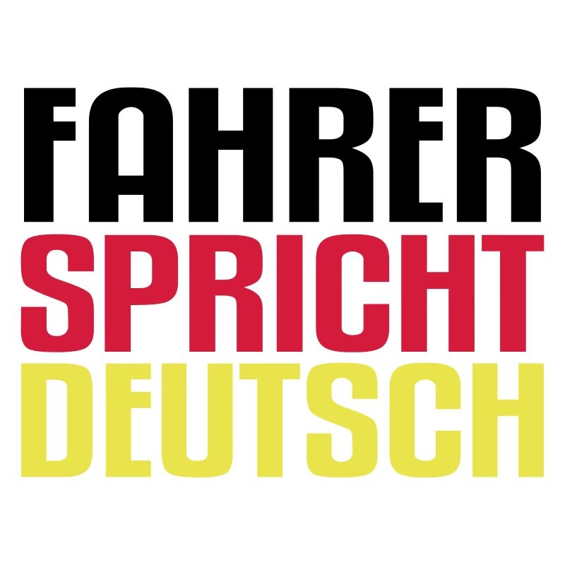 fahrer spricht deustch