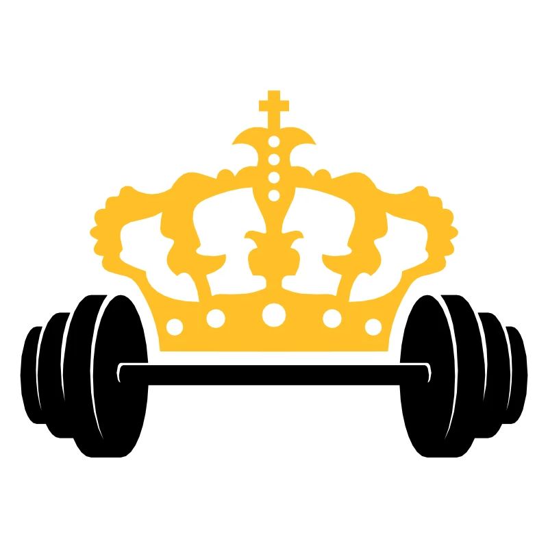 Krone Dumbbell Logo Design
