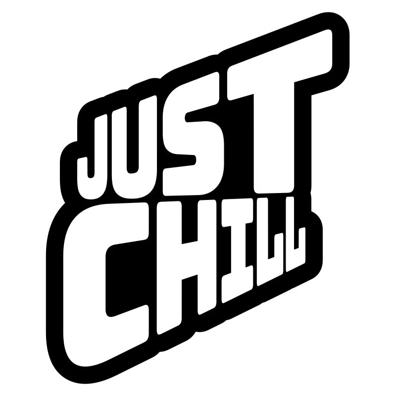 Just Chill Text Logo