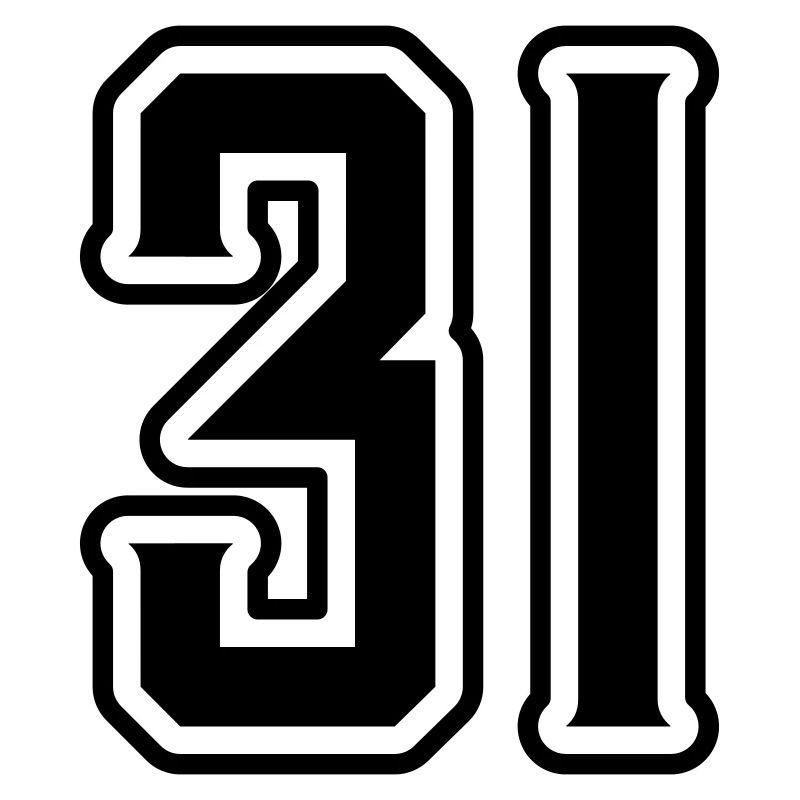 Symbole numérique 31