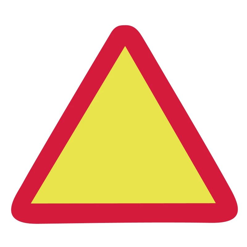 triangle de signalisation