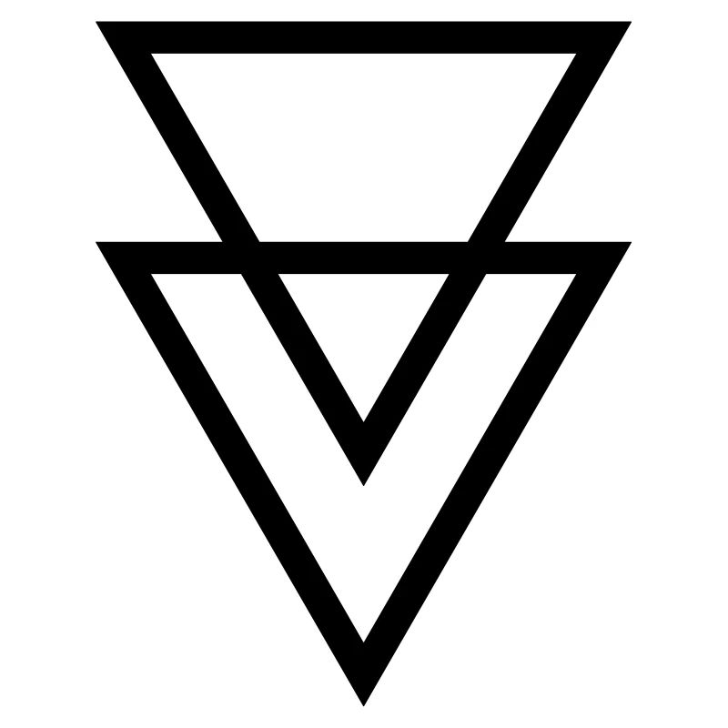 Triangles Symbols Vector