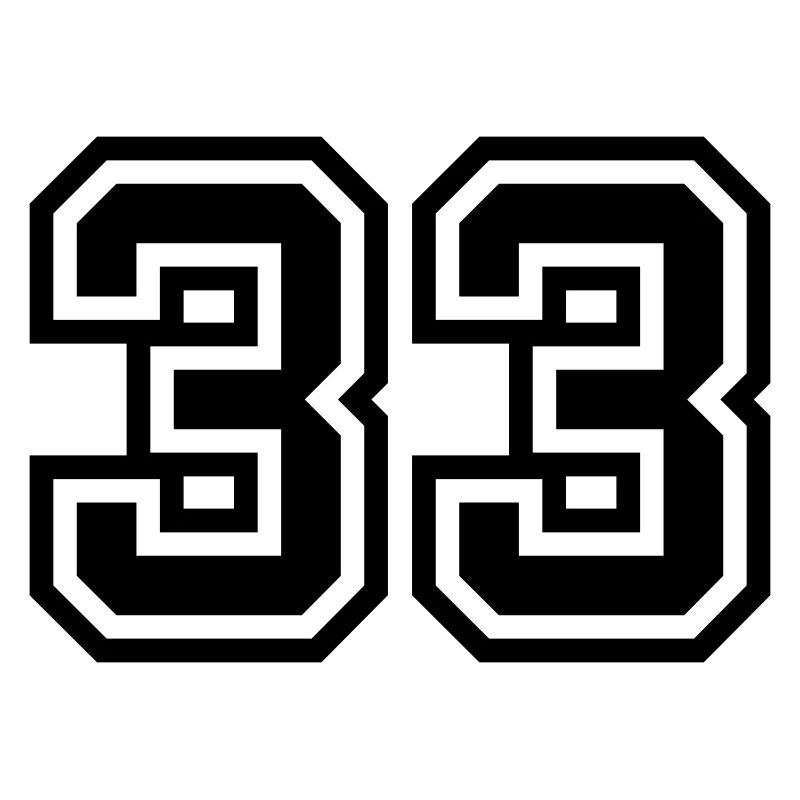 33 Symbole numérique