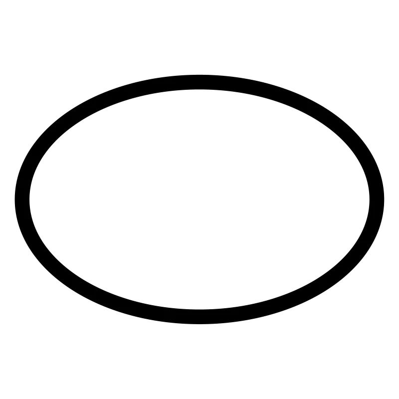 Oval circle geometry
