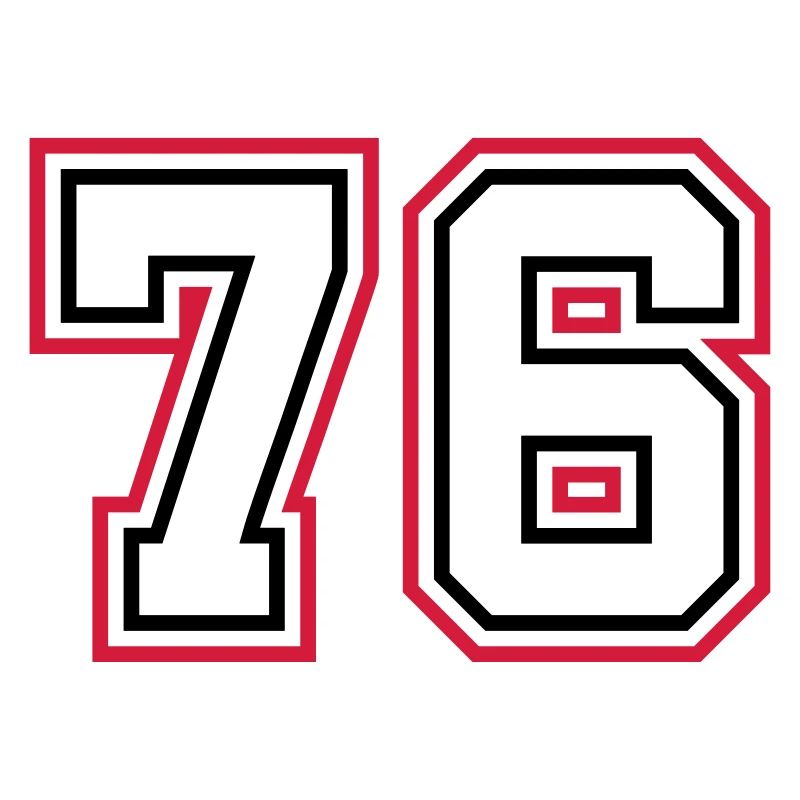 76 Numéro de numéro