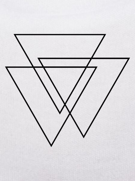 Motif géométrique de triangles