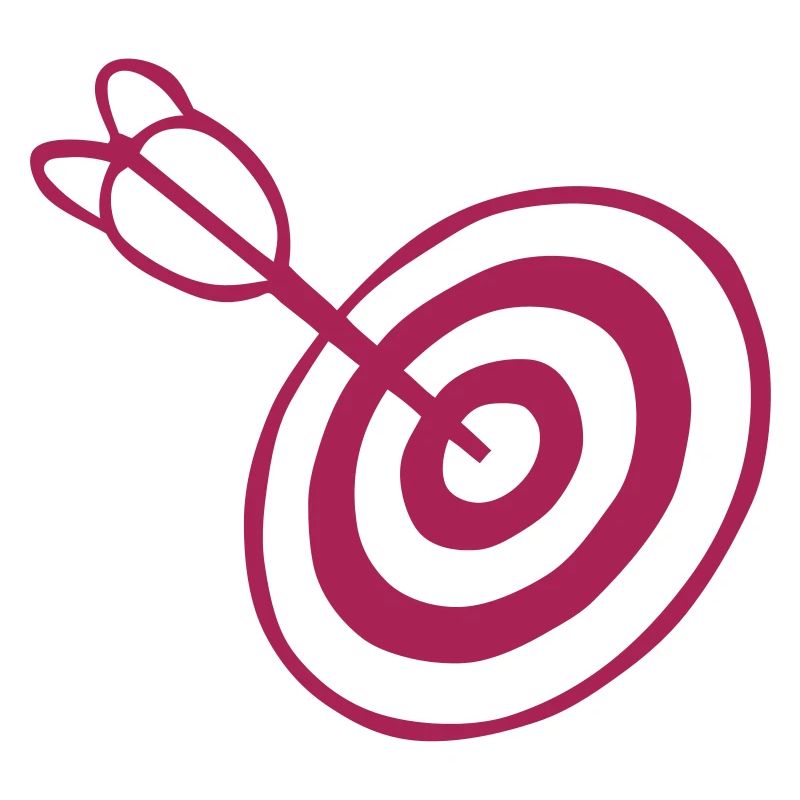 Ziel fleche flechette tausend Mitte