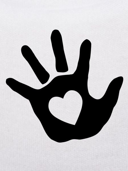 baby - hand - handprint - heart