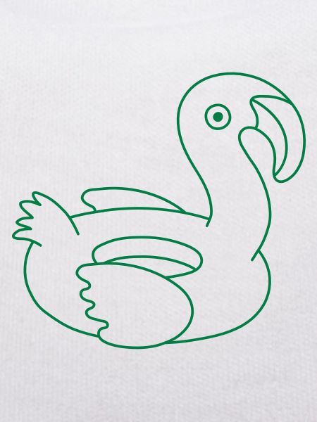 pool circle flamingo
